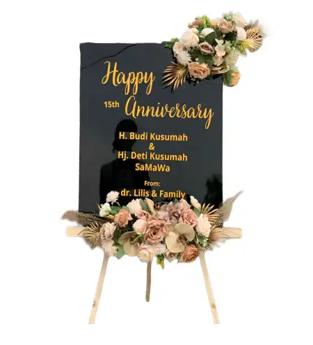 Papan Bunga Akrilik Peureulak Barat